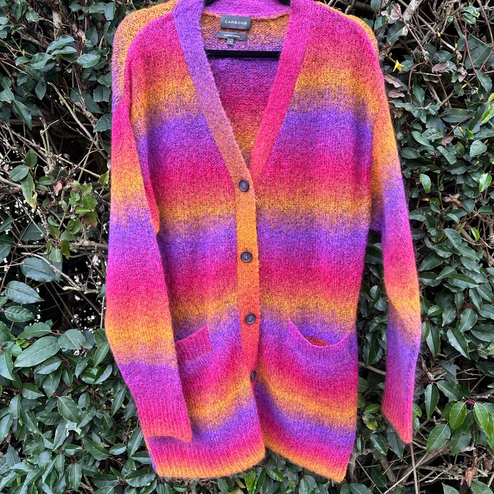 Carbon 38 like new SOFT Oversized Cardigan